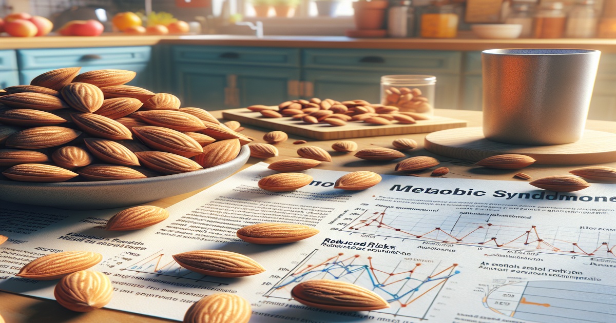 Main image to the post Daily Almond Consumption Linked to Reduced Metabolic Syndrome Risks