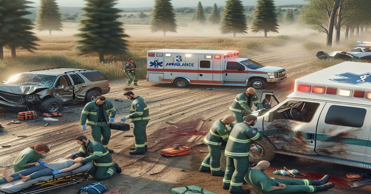 Main image to the post Ambulance and SUV Collision in Parkland County Leaves Five Hospitalized