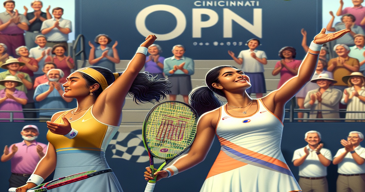 Dabrowski and Routliffe Triumph to Reach Third Round at Cincinnati Open