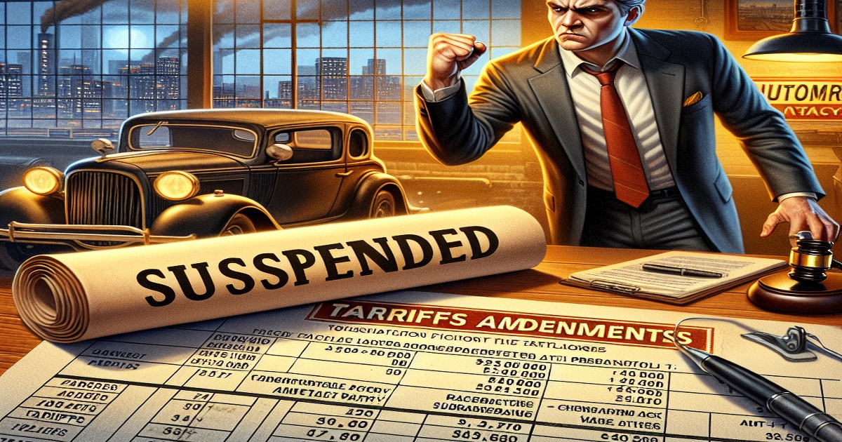 Main image to the post Ford Suspends Surcharge, Carney Vows Retaliation to Tariffs