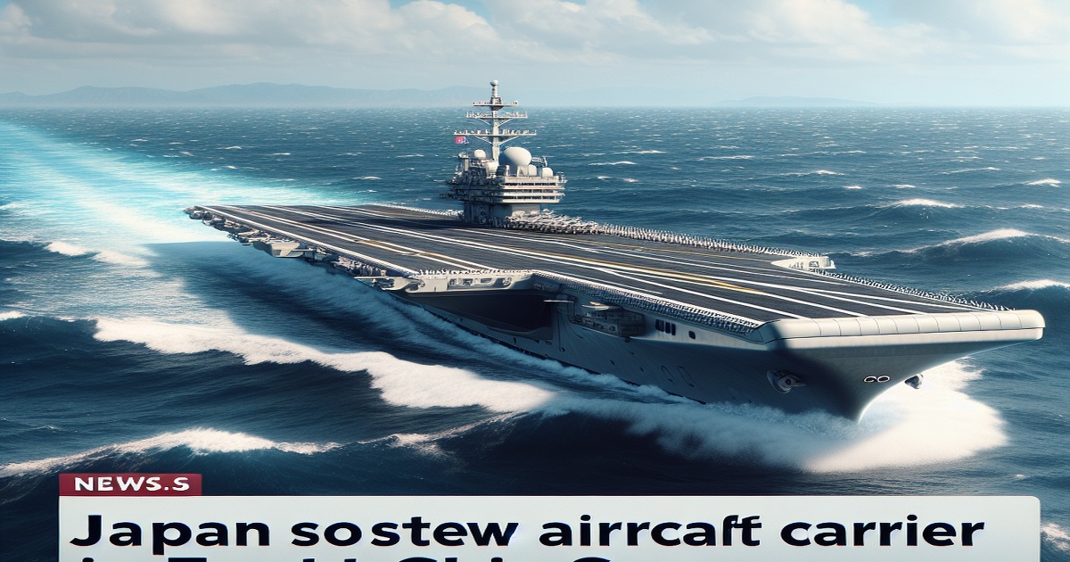 Japan Spots China's New Aircraft Carrier, Fujian, in East China Sea