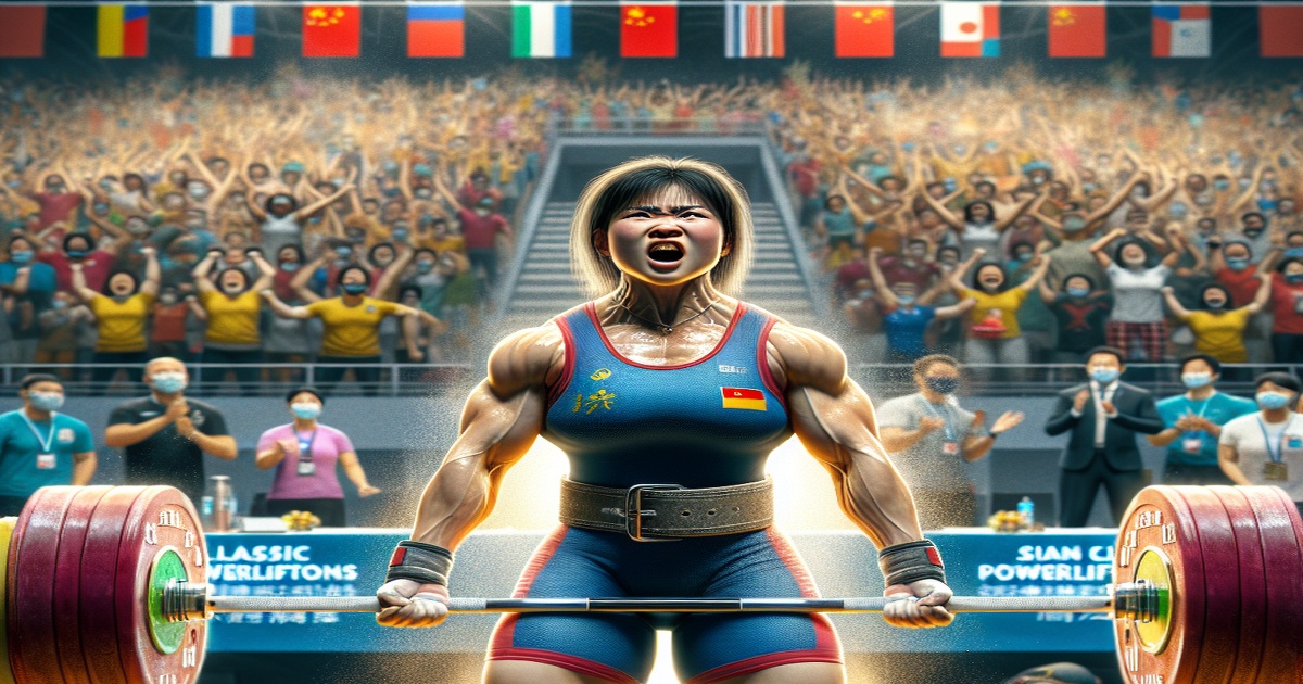 Main image to the post Zheng Xiaoxuan Shines at 2024 Asian Classic Powerlifting Championships