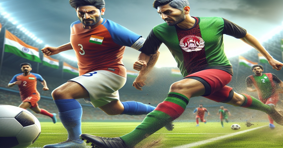 India Faces Afghanistan in Must-Win CAFA Nations Cup Clash