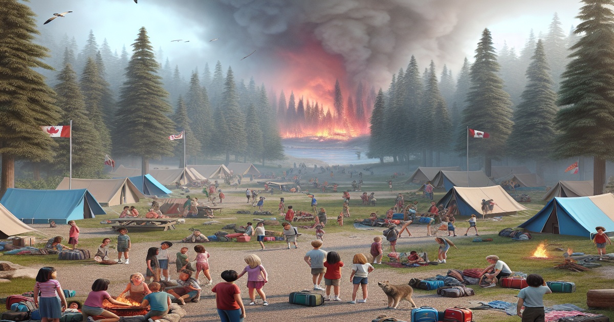 Main image to the post Wildfire Smoke Forces Summer Camps to Adapt Across Canada