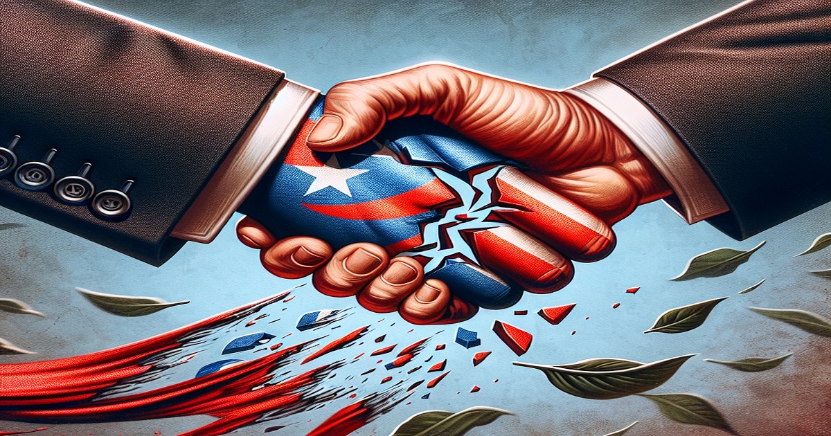 Main image to the post Farage Dismisses Electoral Pact with Conservative Party Amid Trust Issues