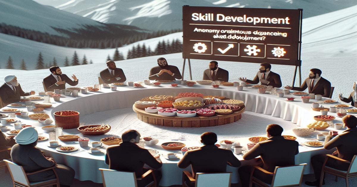 Main image to the post Telangana's Minister Advocates for Skill Development at CII Breakfast Session in Davos