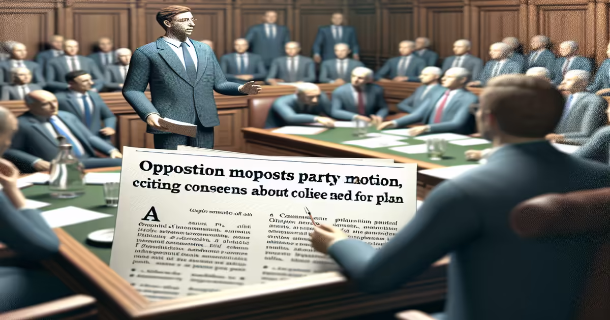 Main image to the post Angus Opposes Conservative Motion, Citing Concerns About Poilievre and Need for Plan