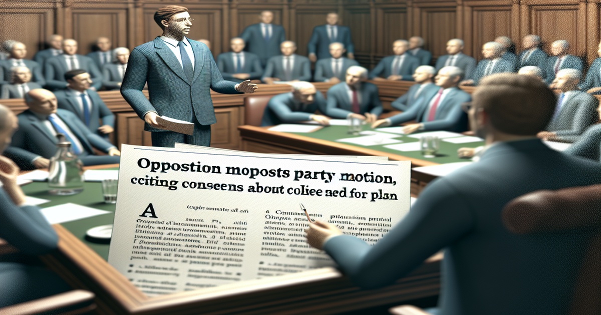 Main image to the post Angus Opposes Conservative Motion, Citing Concerns About Poilievre and Need for Plan