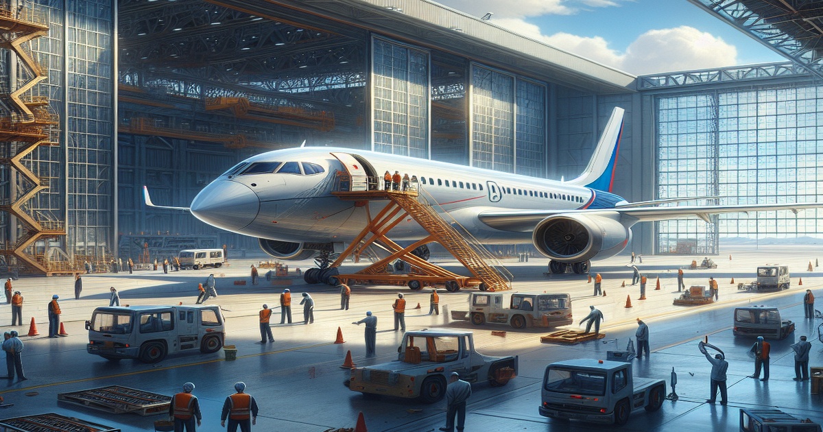 Main image to the post MC-21 Aircraft with Russian Components Set for August Debut