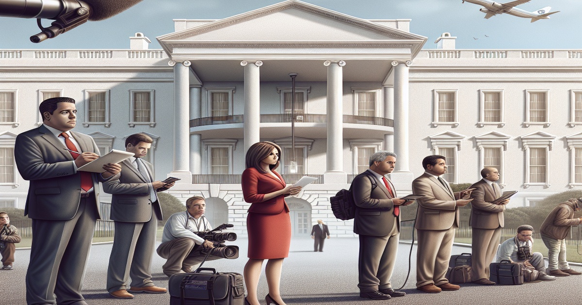 Main image to the post White House to Choose Outlets for Close Presidential Coverage, Replacing Correspondents' Authority