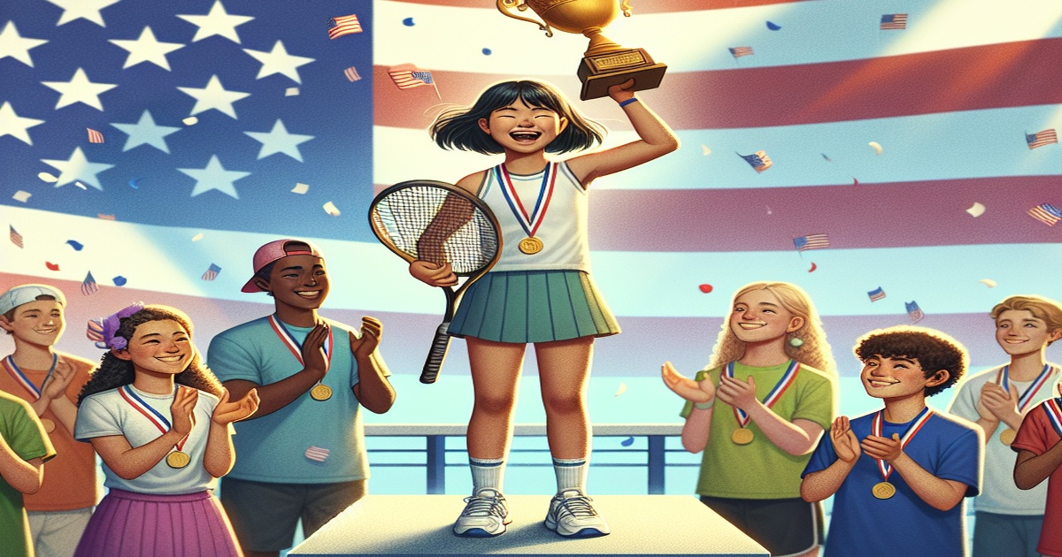 Main image to the post Deng Makes History, Wins US Girls' Junior Championship