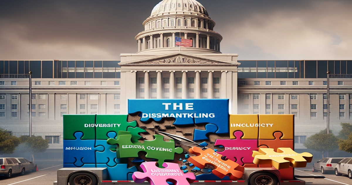 Main image to the post A Controversial Move to Dismantle DEI Programs in the Federal Government