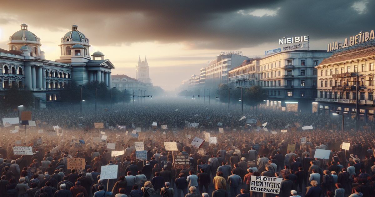 Main image to the post Clashes Erupt at Serbian Anti-Government Protest in Belgrade