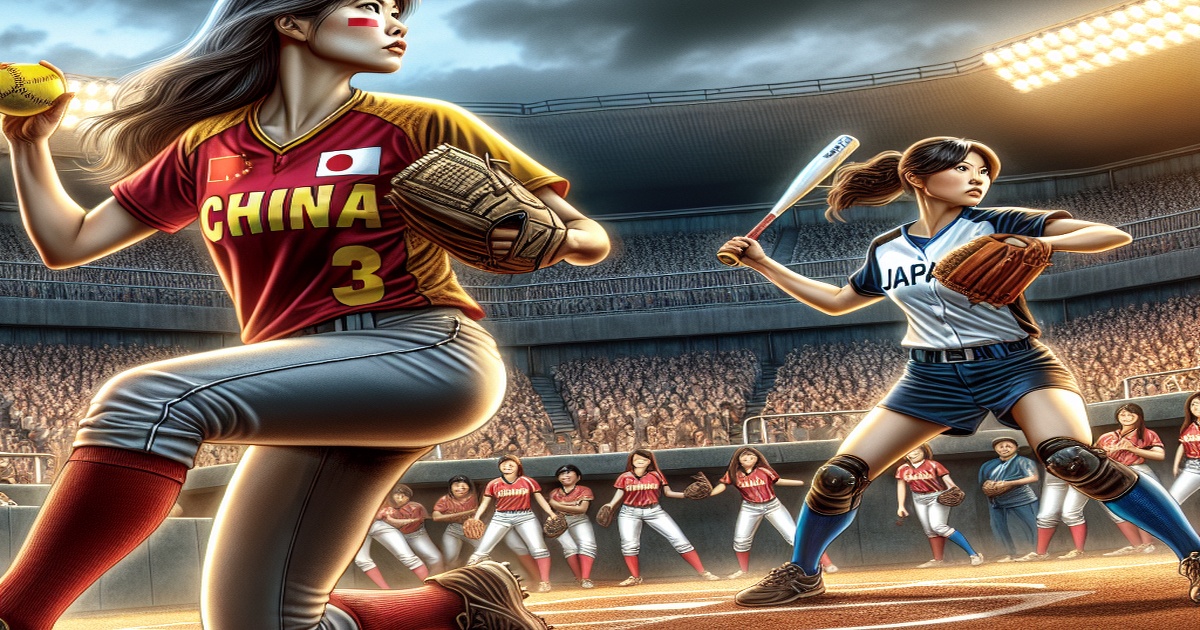 Main image to the post Unbeaten Streaks for China and Japan in Women's Softball Asia Cup