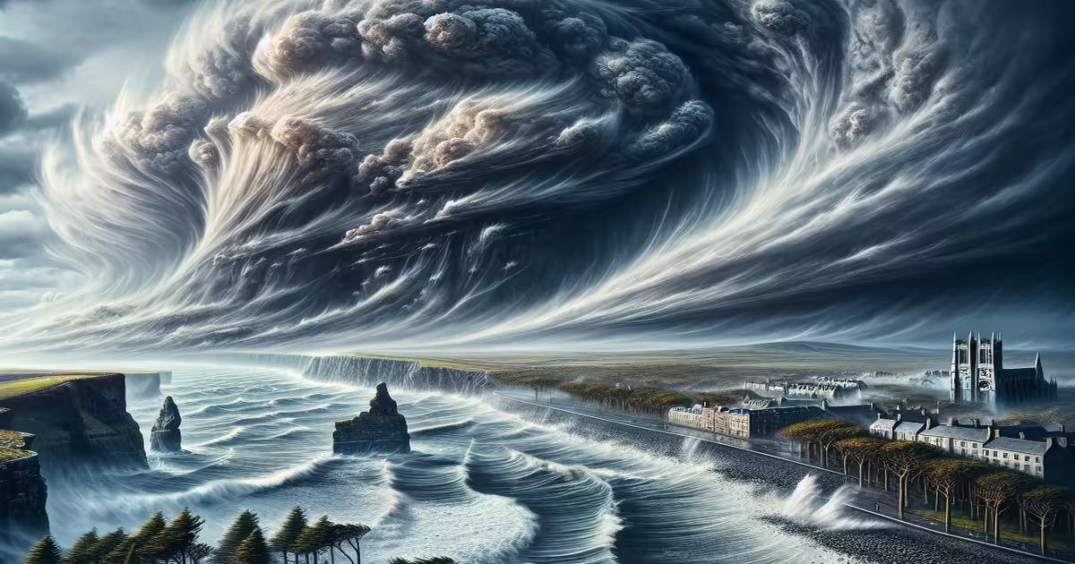 Main image to the post Storm Eowyn to Bring Dangerous Winds of Up to 90mph Across Britain and Ireland