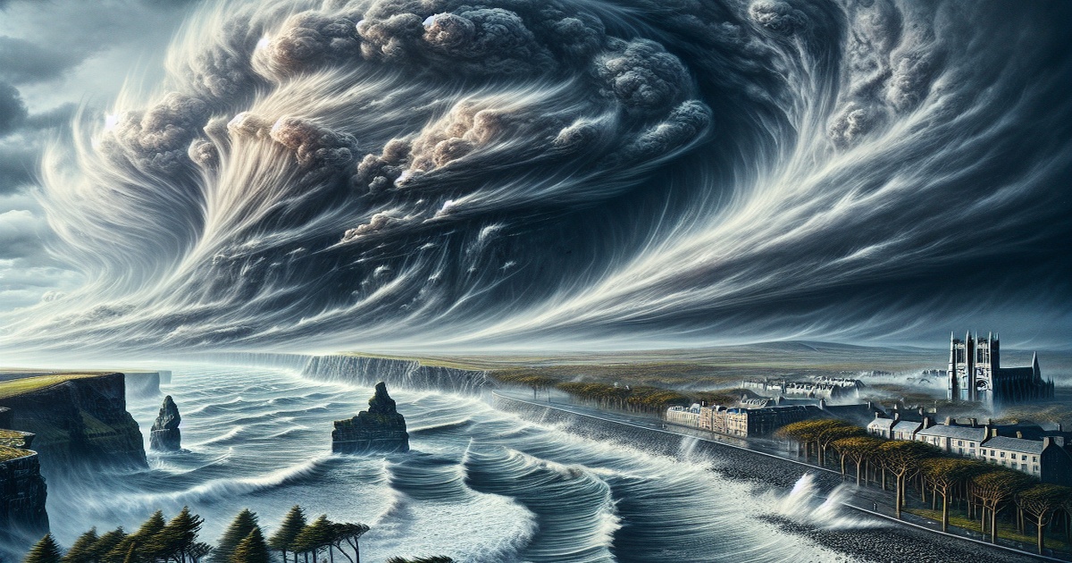 Main image to the post Storm Eowyn to Bring Dangerous Winds of Up to 90mph Across Britain and Ireland
