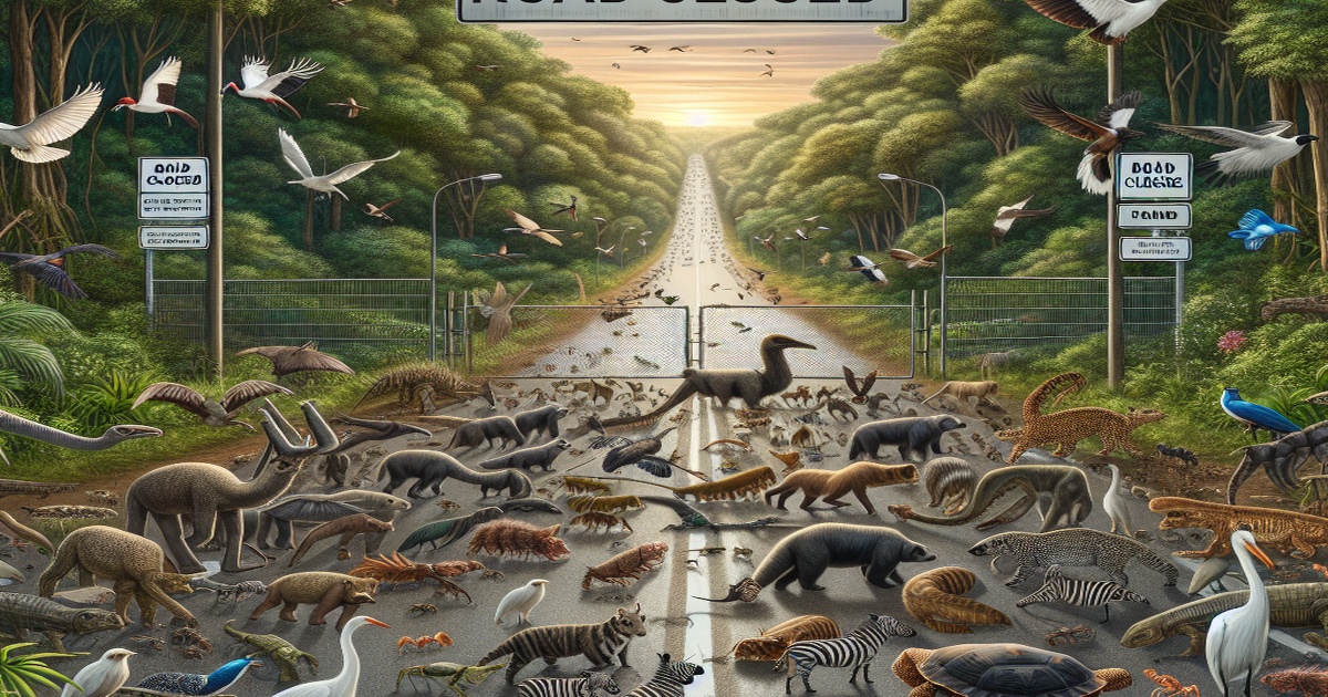 Main image to the post Six-Week Road Closure Protects Thousands of Creatures During Crucial Migration Season