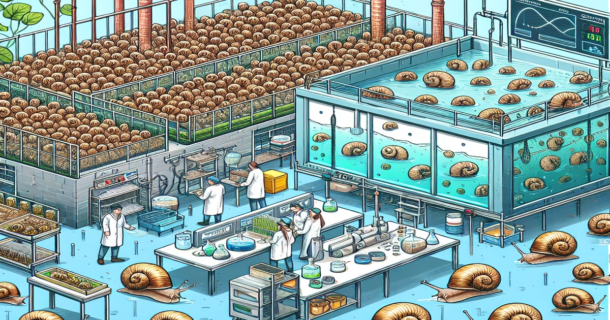 Main image to the post Singapore's First Commercial Snail Farm Aims for Cosmeceutical Snail Slime and Escargot