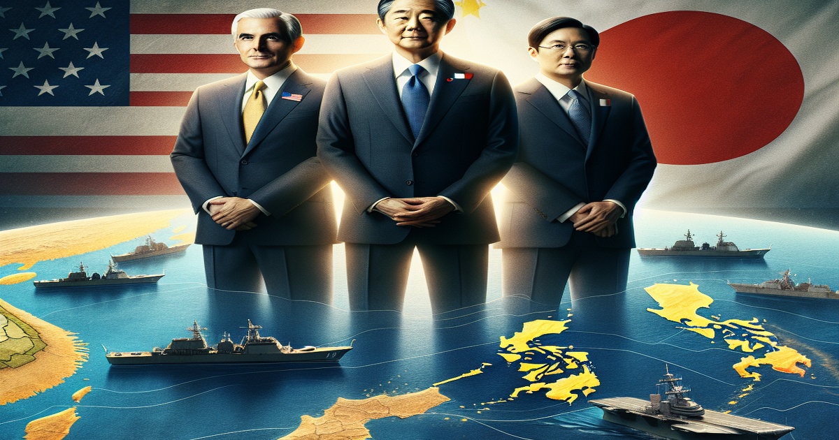 Main image to the post U.S., Japan, and Philippines Leaders Pledge Cooperation Amid South China Sea Tensions