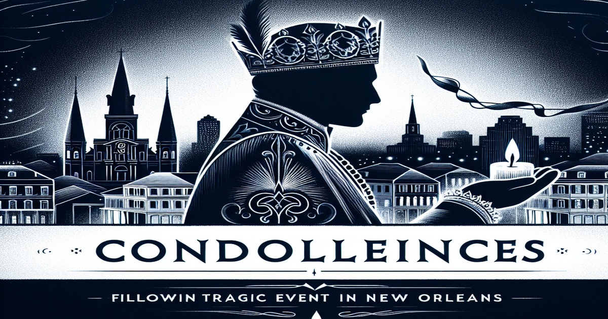 Main image to the post King Charles Expresses Condolences Following Tragic Death in New Orleans Attack
