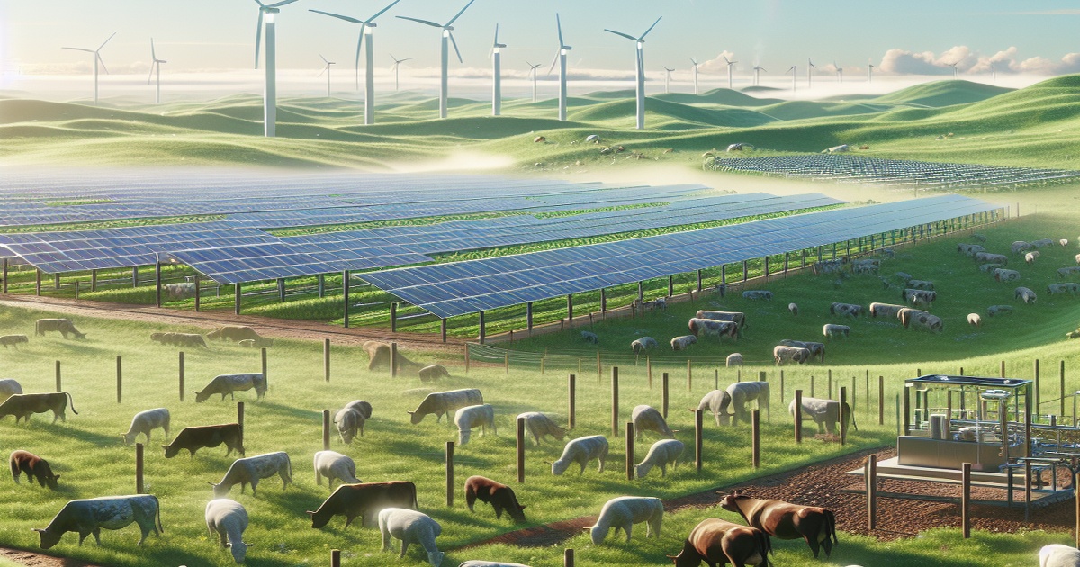 Embracing Modernity and Sustainability through Innovative Grazing Practices on Farmland