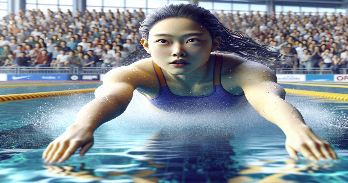 Main image to the post Young Swimming Sensation Yu Zidi Sets Sights on World Championships