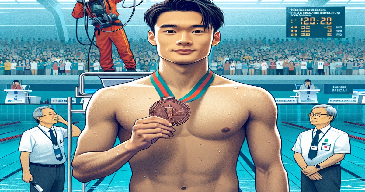 Main image to the post Lee Wins Bronze, Water Quality Concerns Disrupt World Aquatics Championships