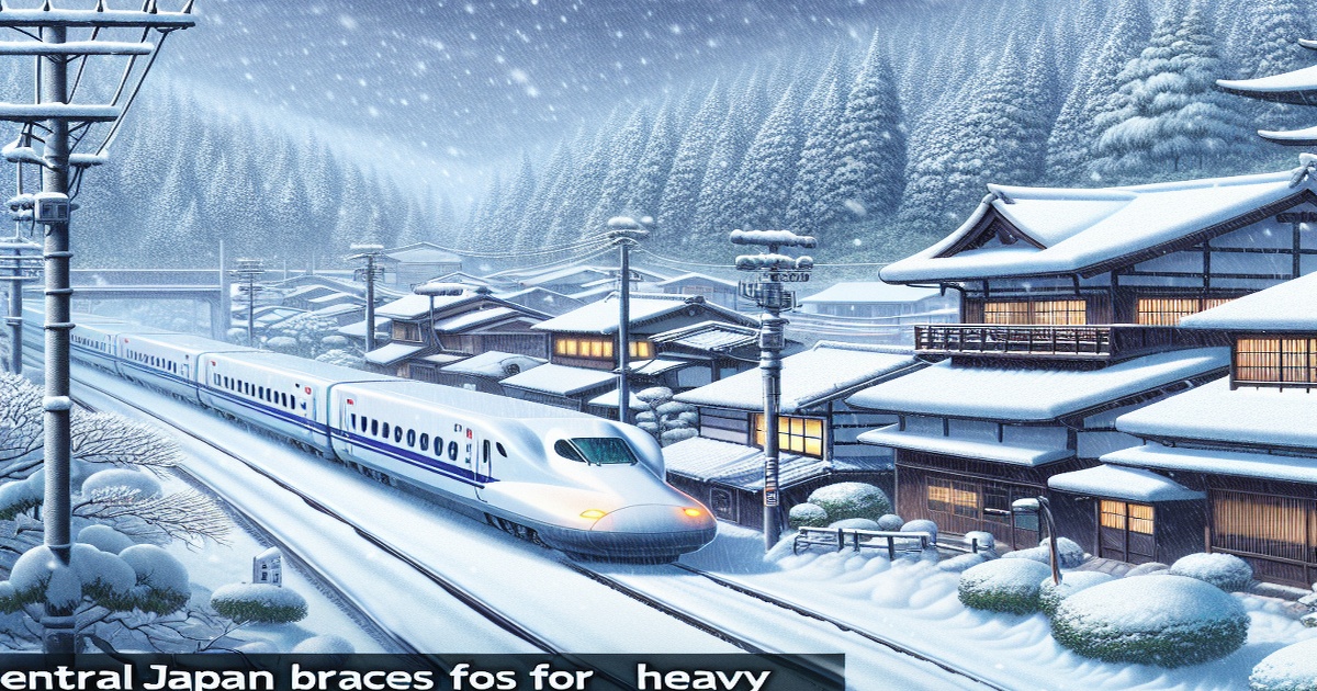 Main image to the post Central Japan Braces for Heavy Snowfall and Transport Disruptions