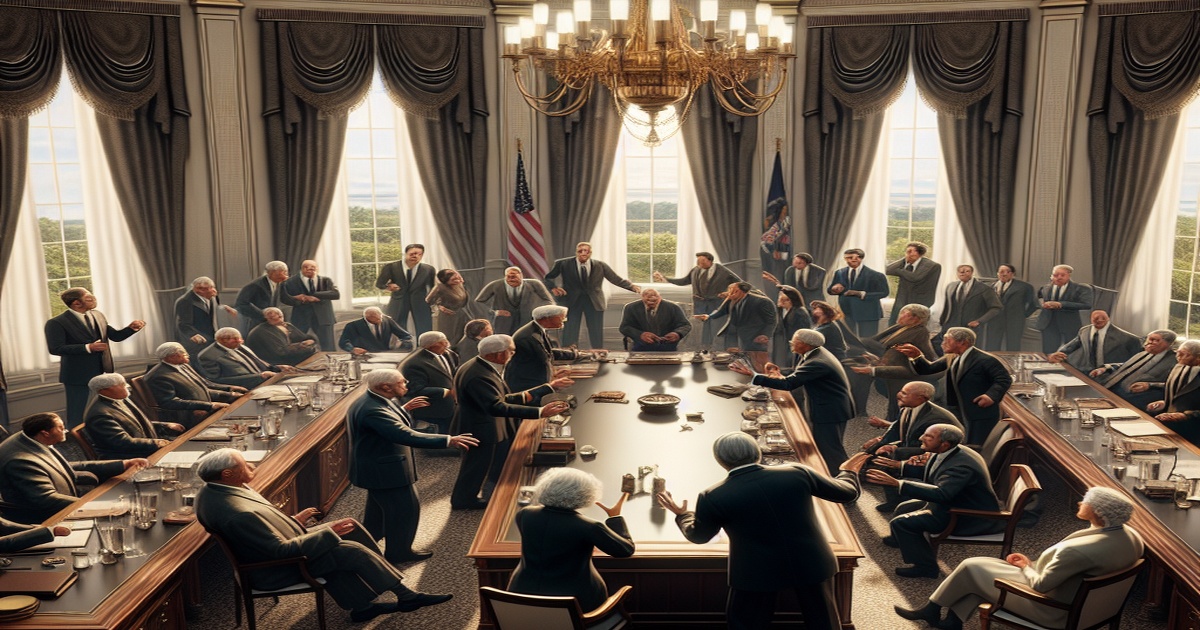 Main image to the post Shouting Match, Disrespectful Behavior, and White House Ire