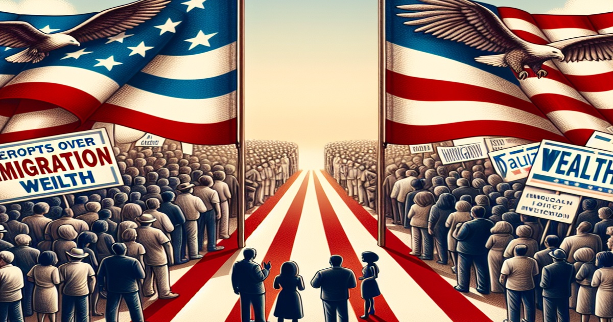 Main image to the post Maga Infighting Erupts Over Immigration and Wealth