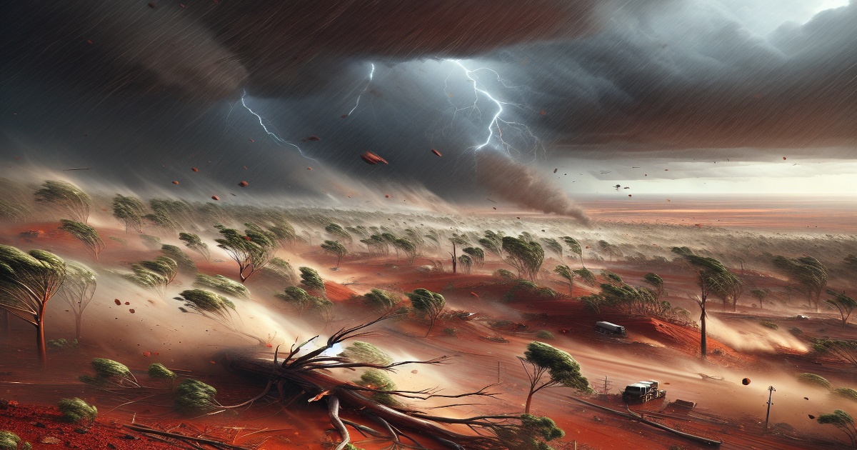 Severe Tropical Cyclone Zelia Batters Australia's Resource-Rich Pilbara Region