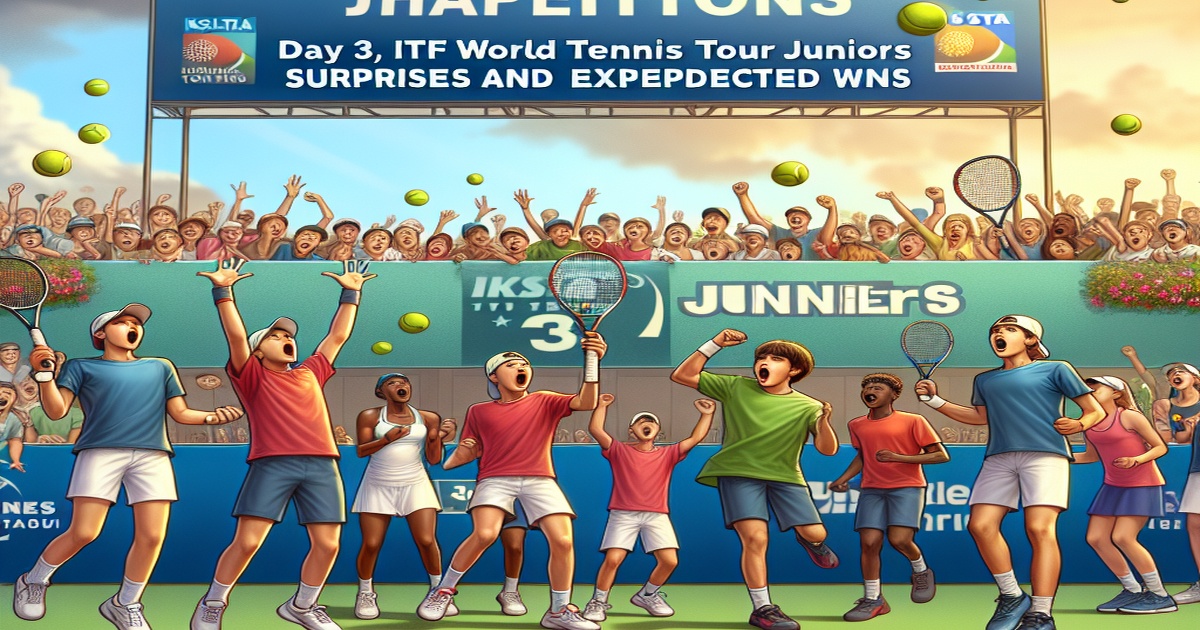 Day 3 of KSLTA ITF World Tennis Tour Juniors Sees Surprises and Expected Wins