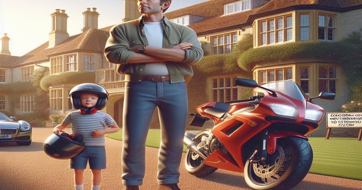 Main image to the post Concerns Over Prince William's Motorbiking Passion Extend to Prince George