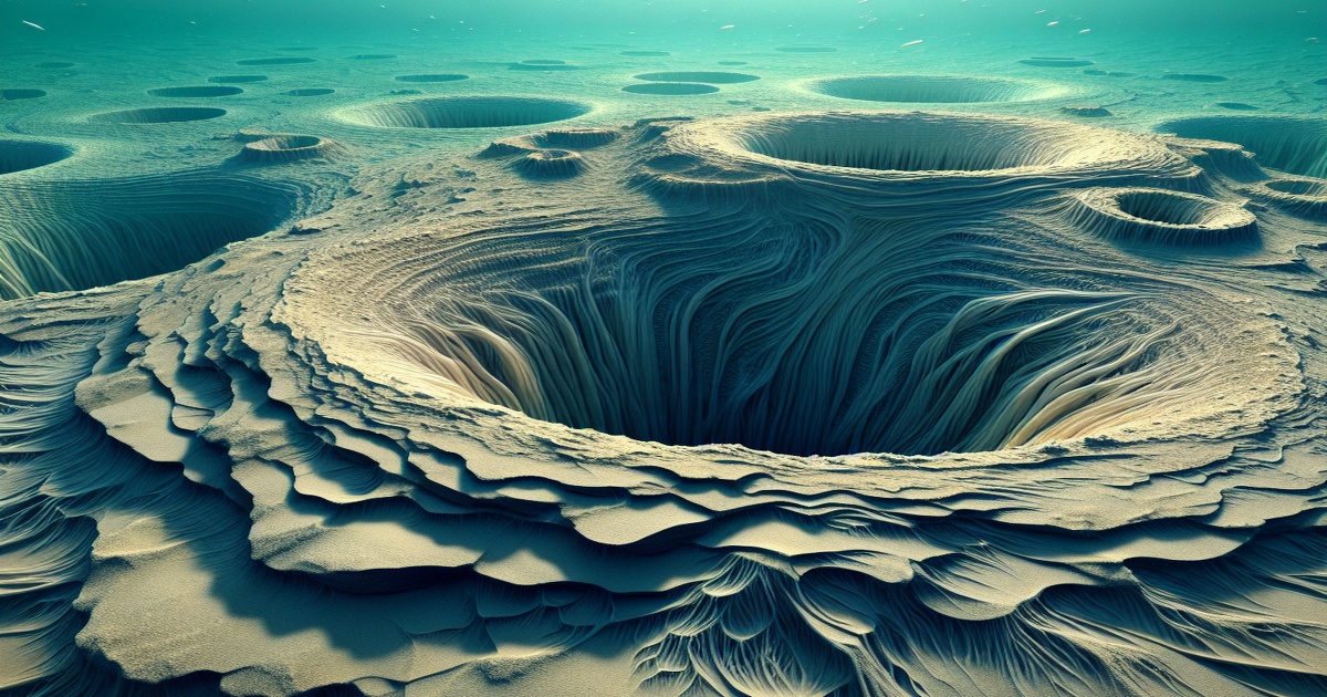 Giant Sand Sinkholes Found Beneath North Sea Rewrite Geological Understanding