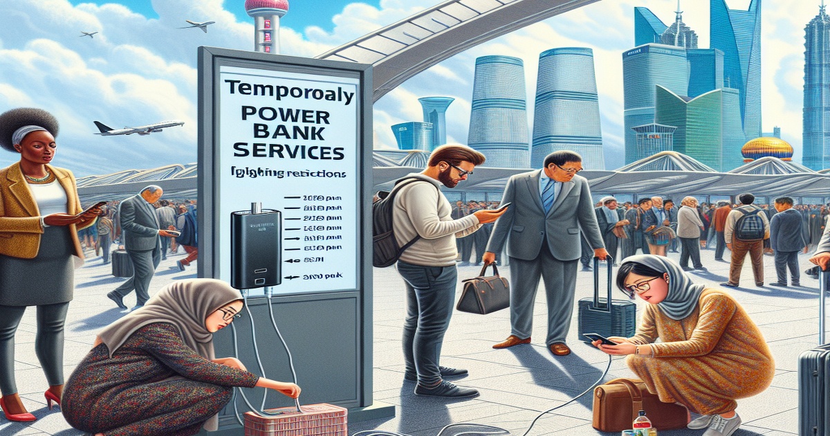 Main image to the post Shanghai Airports Offer Temporary Power Bank Storage Amidst Flight Restrictions