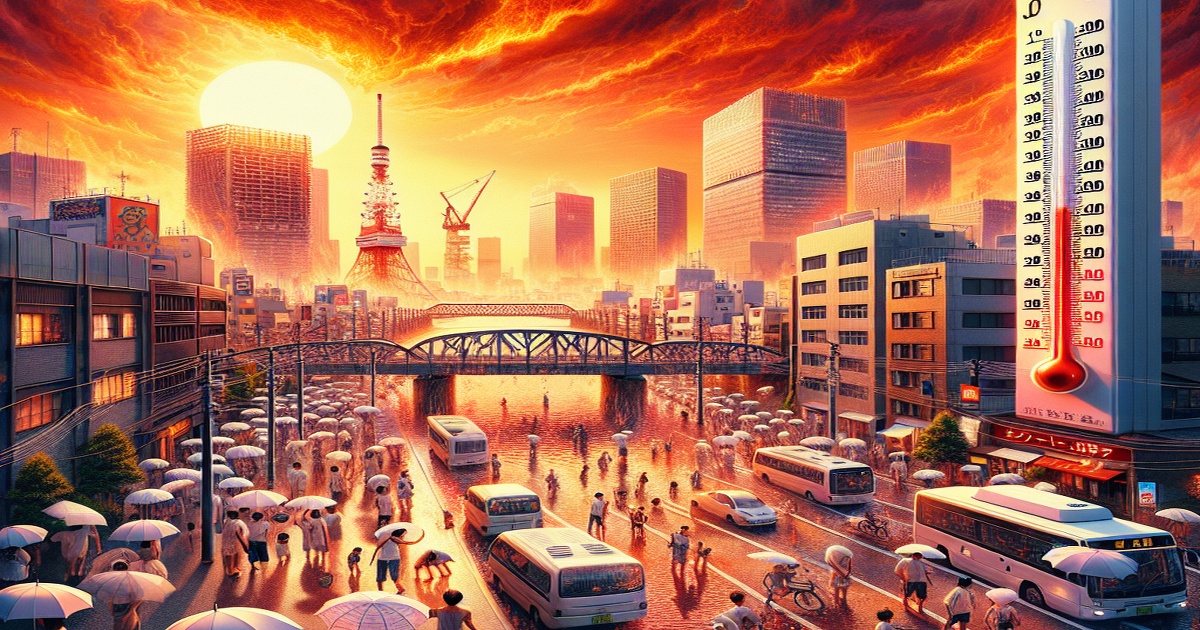 Main image to the post Japan's Heatwave Intensifies, Shattering Temperature Records