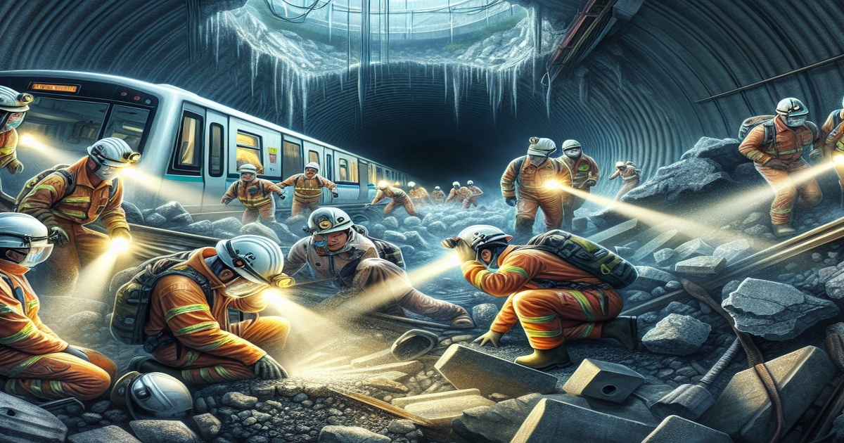 Main image to the post Eight Workers Trapped in Collapsed Tunnel in India