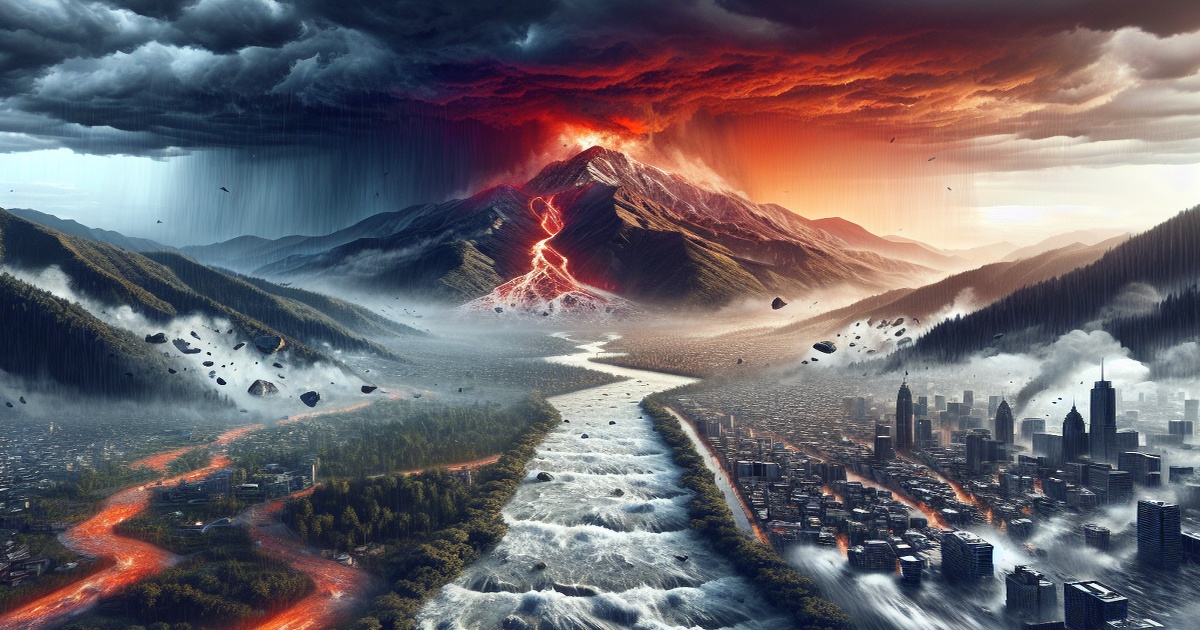 Main image to the post China Issues Red Alert for Mountain Torrents and Orange Alert for Rainstorms