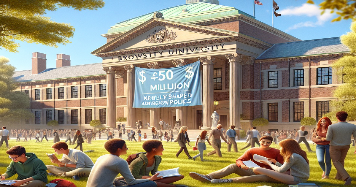 Main image to the post Brown University's $50 Million Settlement with Trump Administration Reshapes Admissions Policies