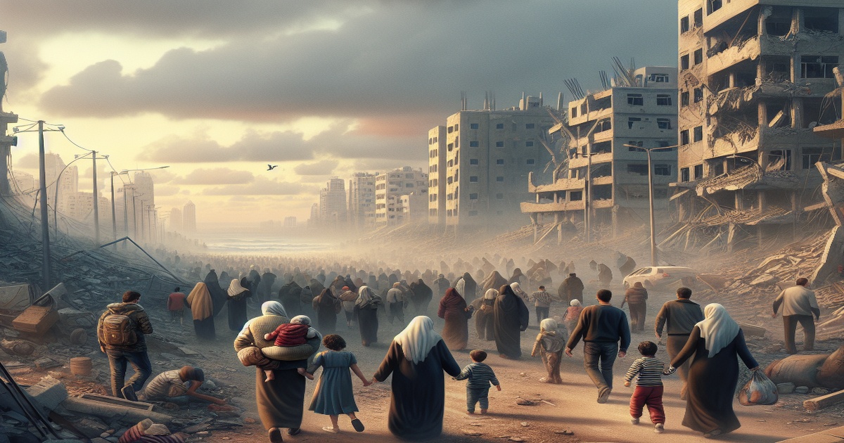 Main image to the post Palestinian Families Begin Their Return Home Amidst Destruction in Gaza