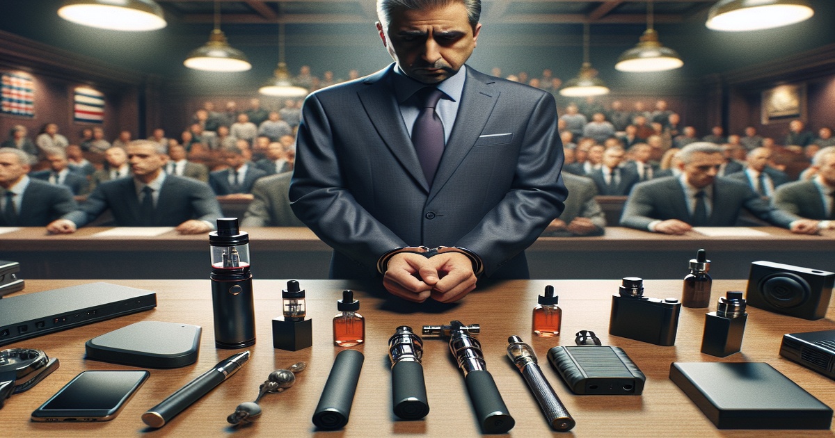 Main image to the post Man Jailed for Surveillance and Drug Offenses Related to Illegal Vape Seizure