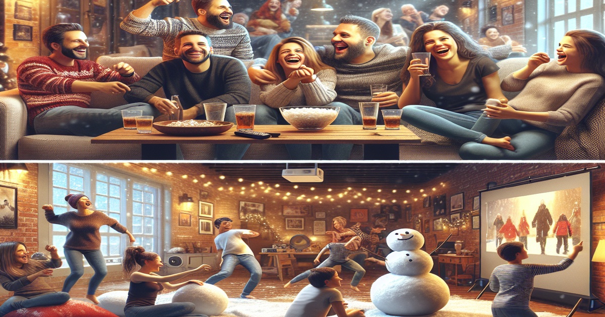 Main image to the post Guests Enjoy Boozy Lock-In, Snowball Fights, and a Movie Marathon