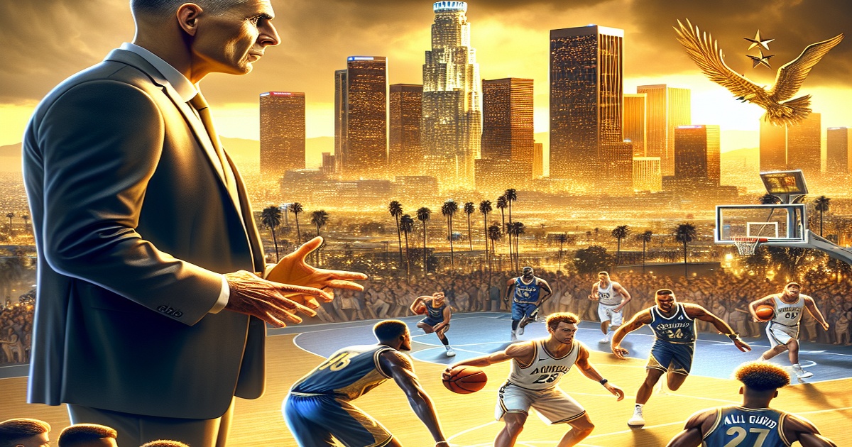 Main image to the post Adam Caporn Takes the Helm as New Boomers Head Coach, Targeting Gold in Los Angeles