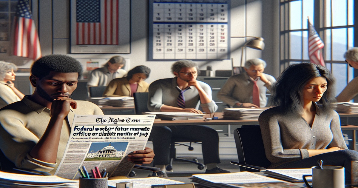 Main image to the post Federal Workers Face Return-to-Office Mandate or Resignation with Eight Months of Pay