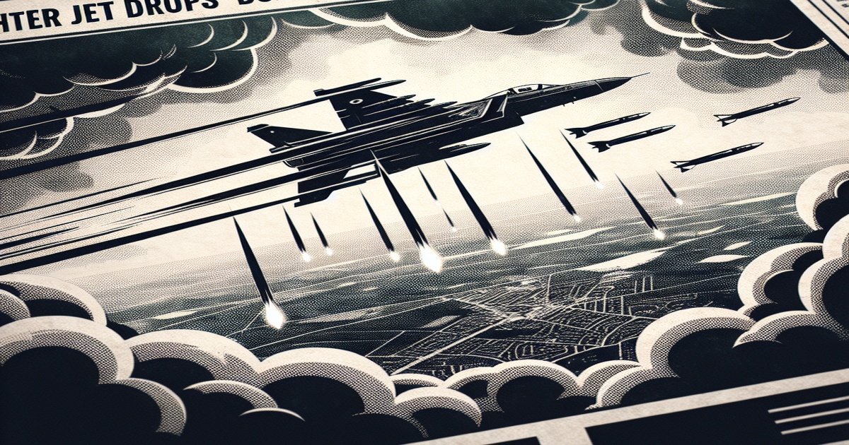 Main image to the post South Korean Fighter Jet Drops Bombs on Civilian Area, Injuring Seven