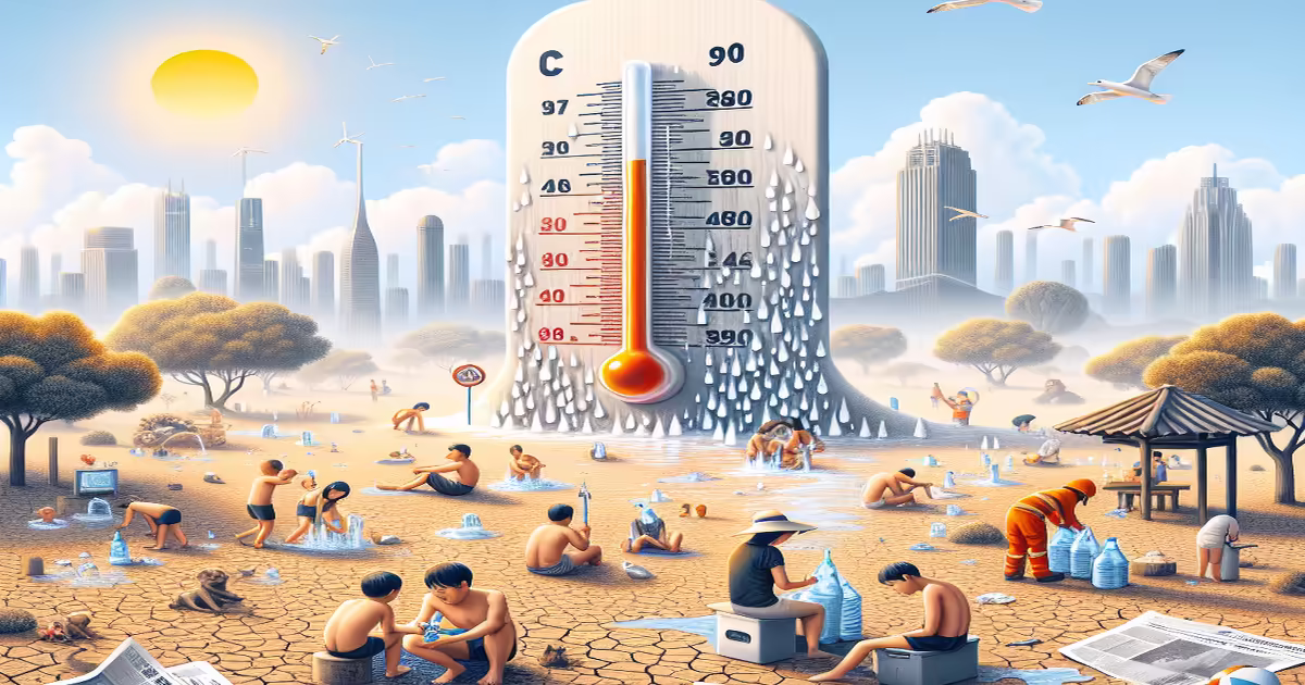 The Aftermath of China's Record-Breaking Sanfu Heat