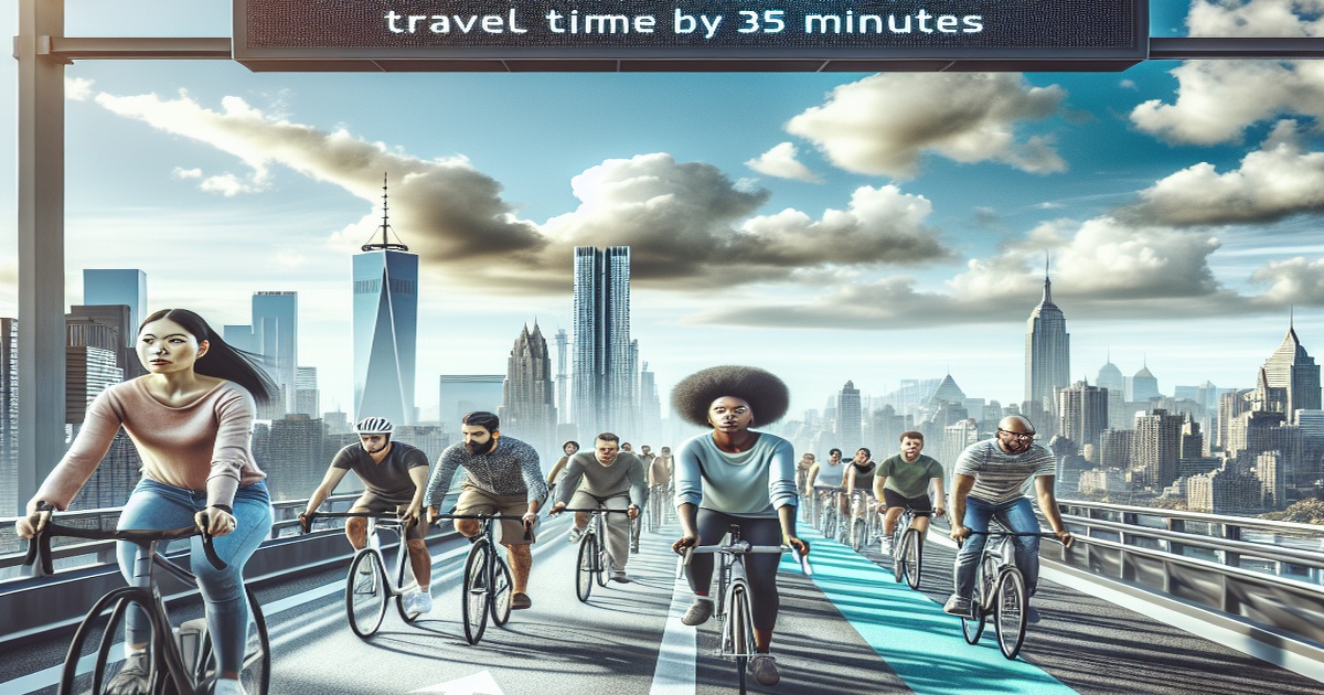 Main image to the post New Cycling Bridge Opens, Cutting Travel Time by 35 Minutes