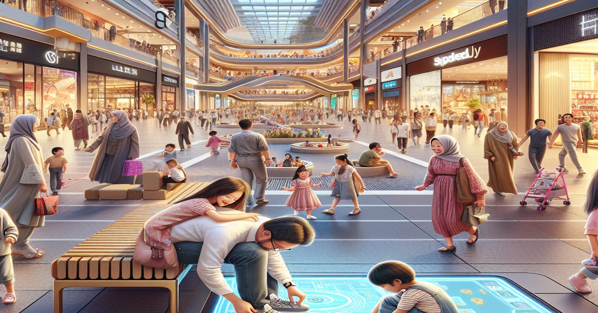 Chinese Malls Embrace Fatherhood with Family-Friendly Amenities