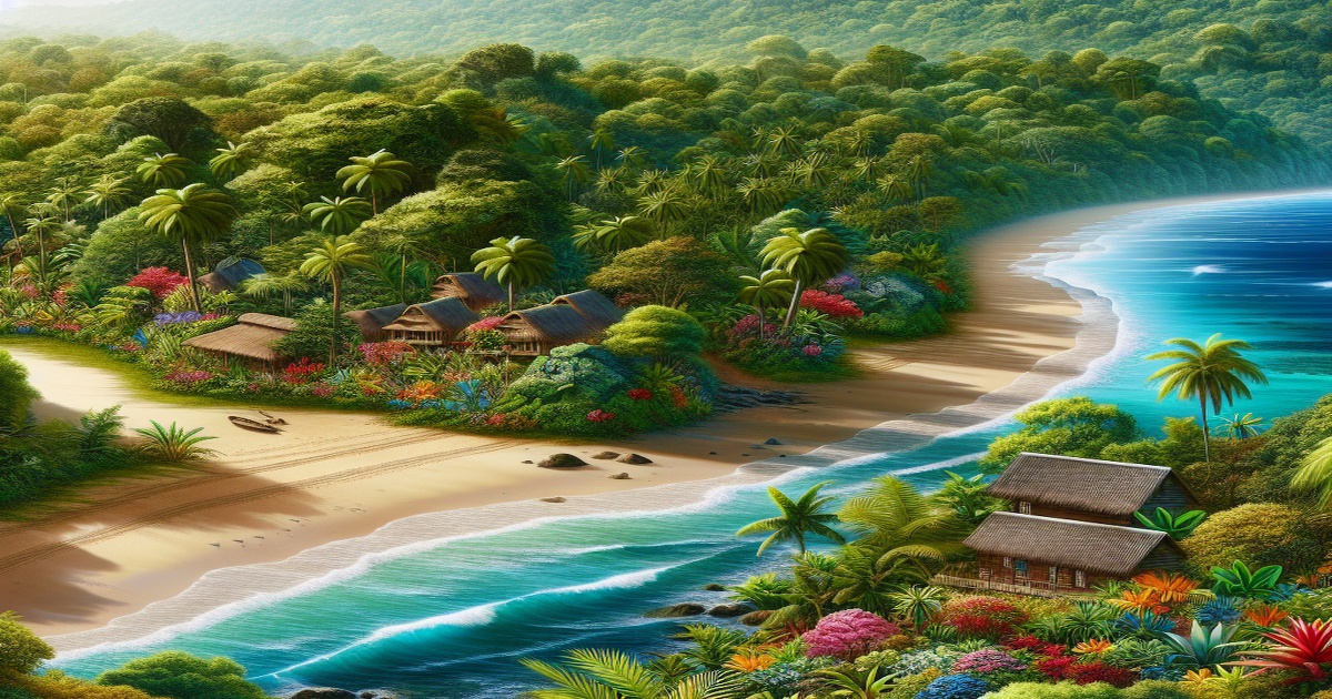 Main image to the post A Paradise Untouched by Time - Where Pristine Beaches Meet Lush Forests and Vibrant Creole Culture