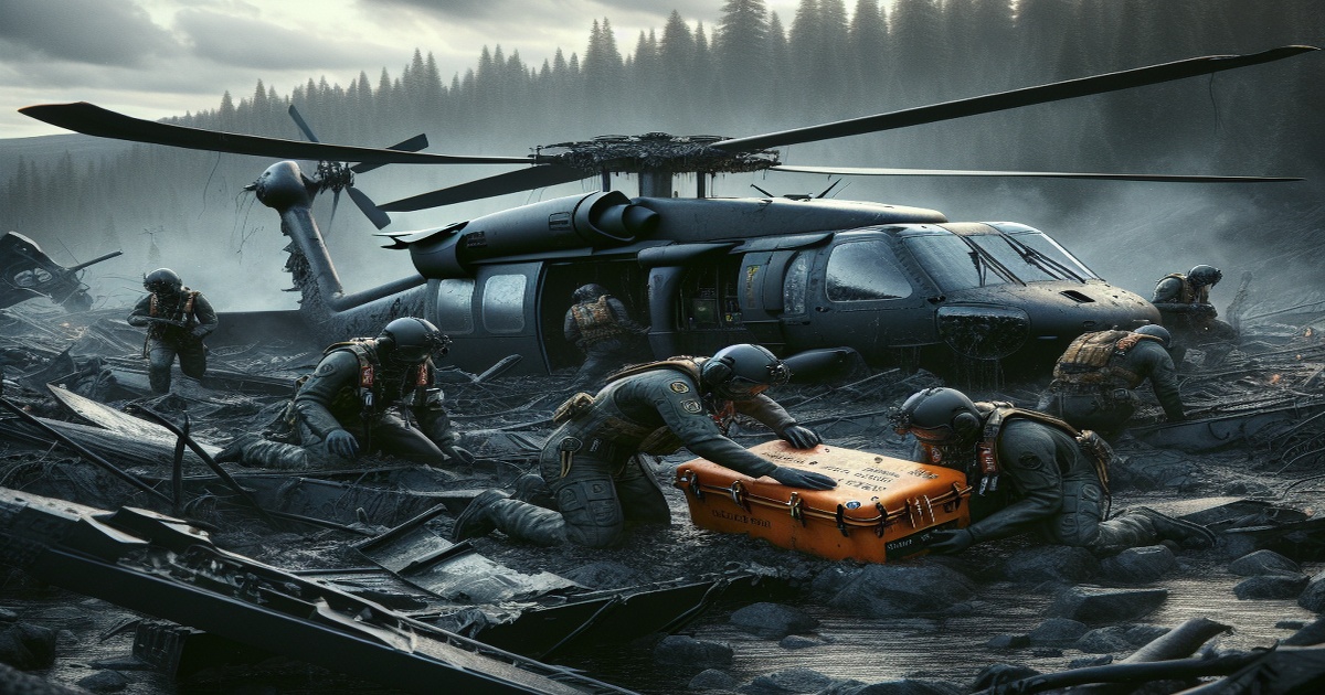 Main image to the post Recovery of Black Box from Black Hawk Helicopter Following Deadly Collision